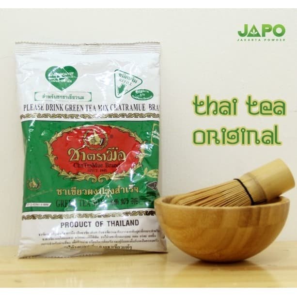 

Teh-Daun- Thai Green Tea (Chatramue Brand) - Teh Thailand -Daun-Teh 800 Teh-Makanan-Minuman