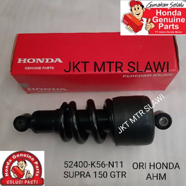 52400-K56-N11 shock breaker peredam kejut supra 150 gtr ready crom sm hitam ori honda ahm