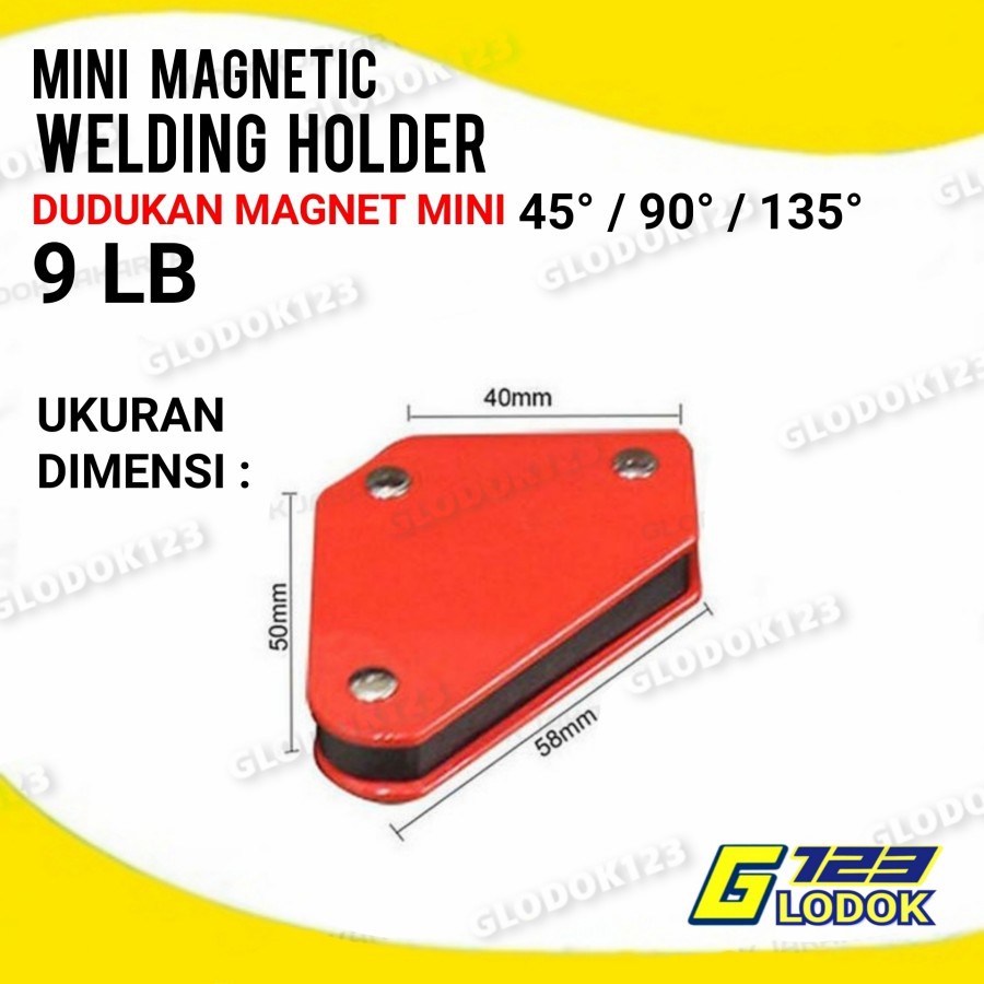 Siku Las Magnet Magnet Holder Welding Arrow Alat Bantu Las