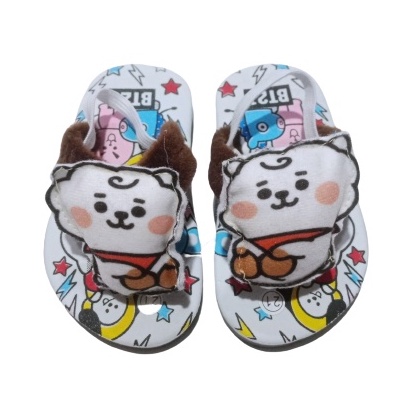 Sandal Bayi Motif Baru BTS Lucu