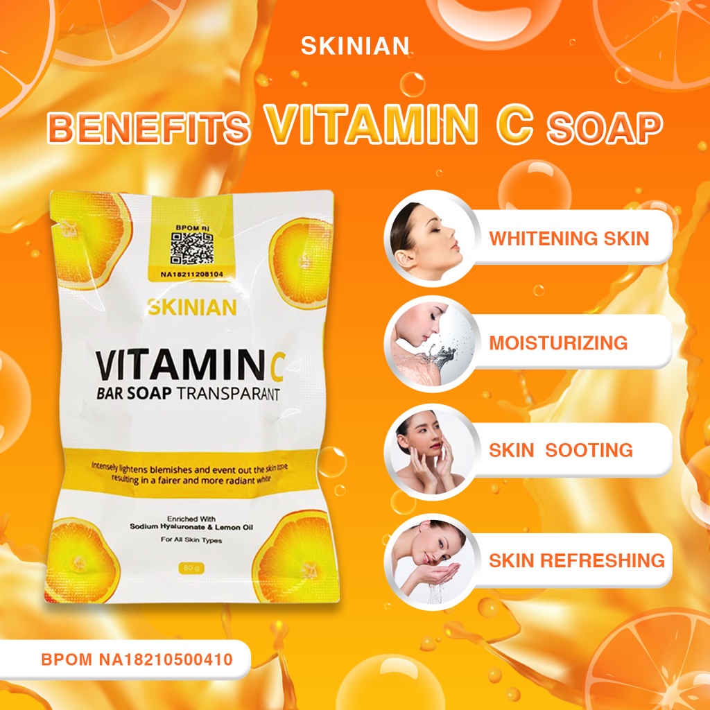 Paket Hemat isi 3 Sabun Skinian Treatment Bar Soap dan Skinian Vitamin C - Sabun Viral Tiktok Sabun Pemutih Badan BPOM Penghilang Bekas Luka Penghilang Flek Hitam Plek Item Penghilang Bekas Jerawat Ampuh Sabun Piral Viral untuk Wajah dan Badan Aman Bagus