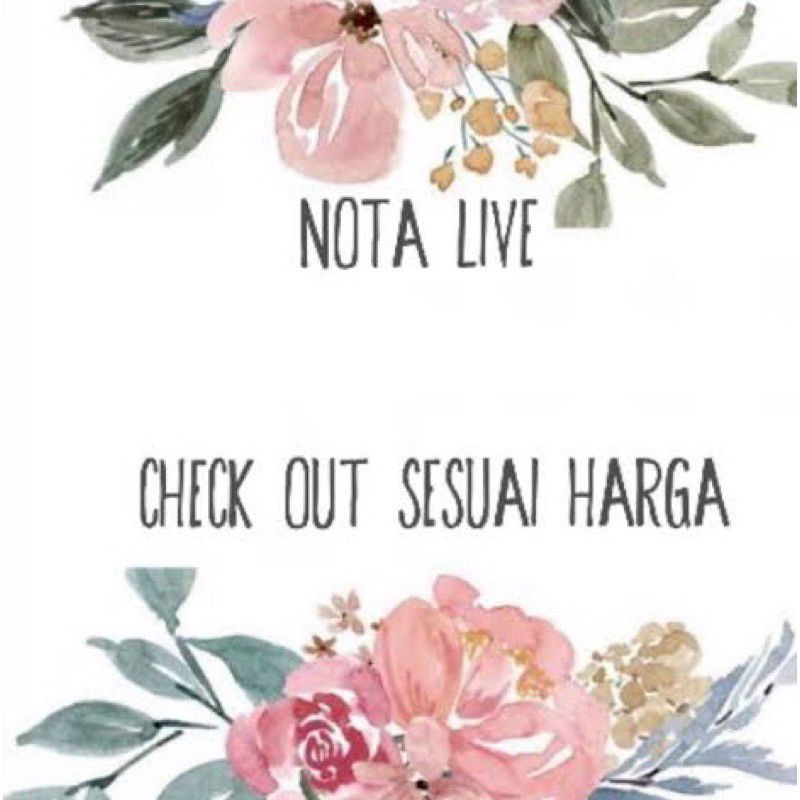 nota diatas 50rb Gamis