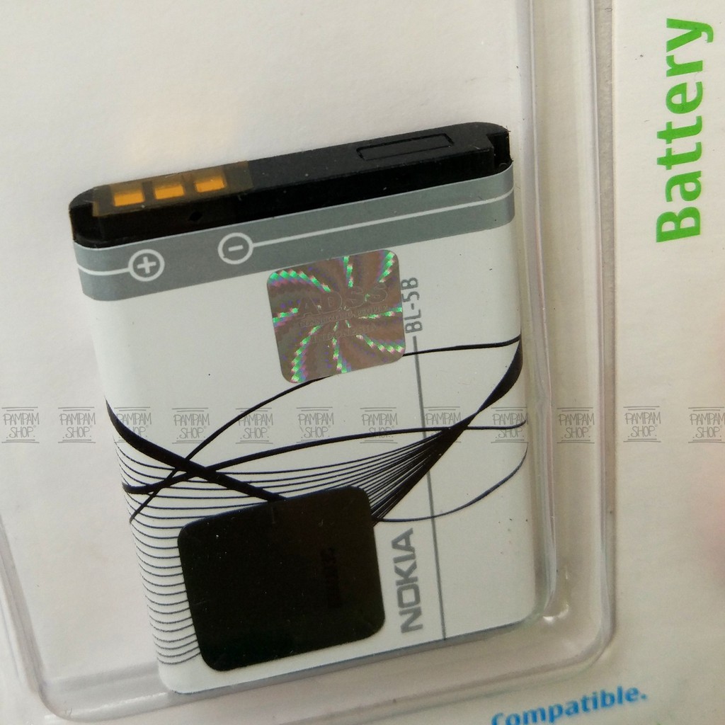 Baterai Nokia 6080 6120C 6120 Classic Klasik BL5B BL-5B Original OEM 100% | Batre Batrai