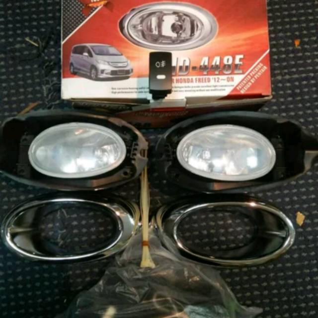 Foglamp honda freed 2012 on