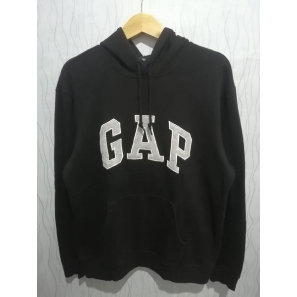 Hoodie GAP hitam second