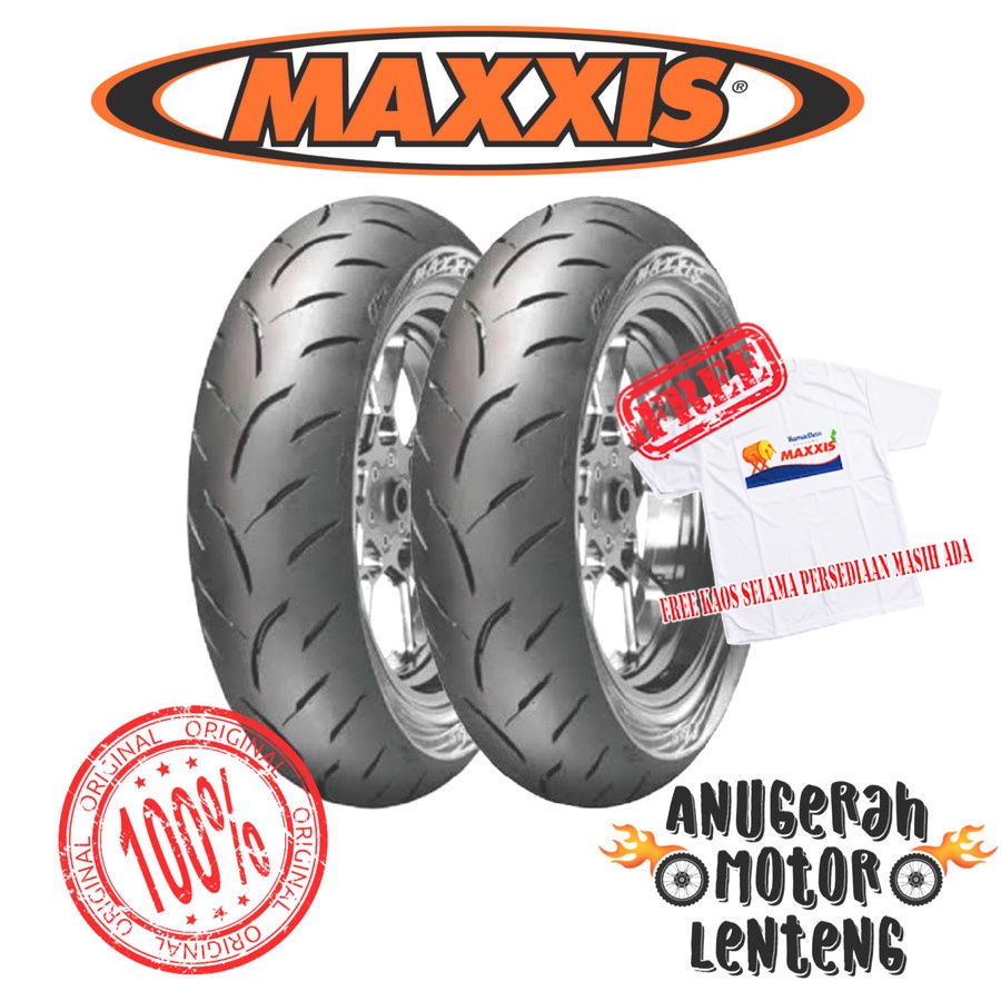 Ban Tubeless Depan &amp; Belakang Aerox 155 Maxxis Victra 110/80 - 140/70 14