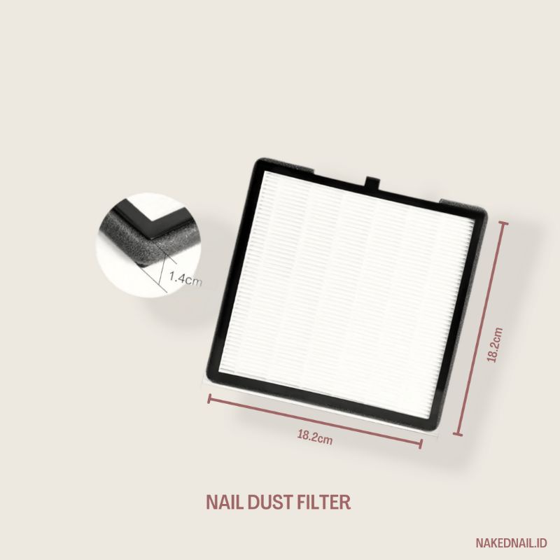 Filter nail dust collector filter mesin sedot debu kuku nail art nailart nailgel