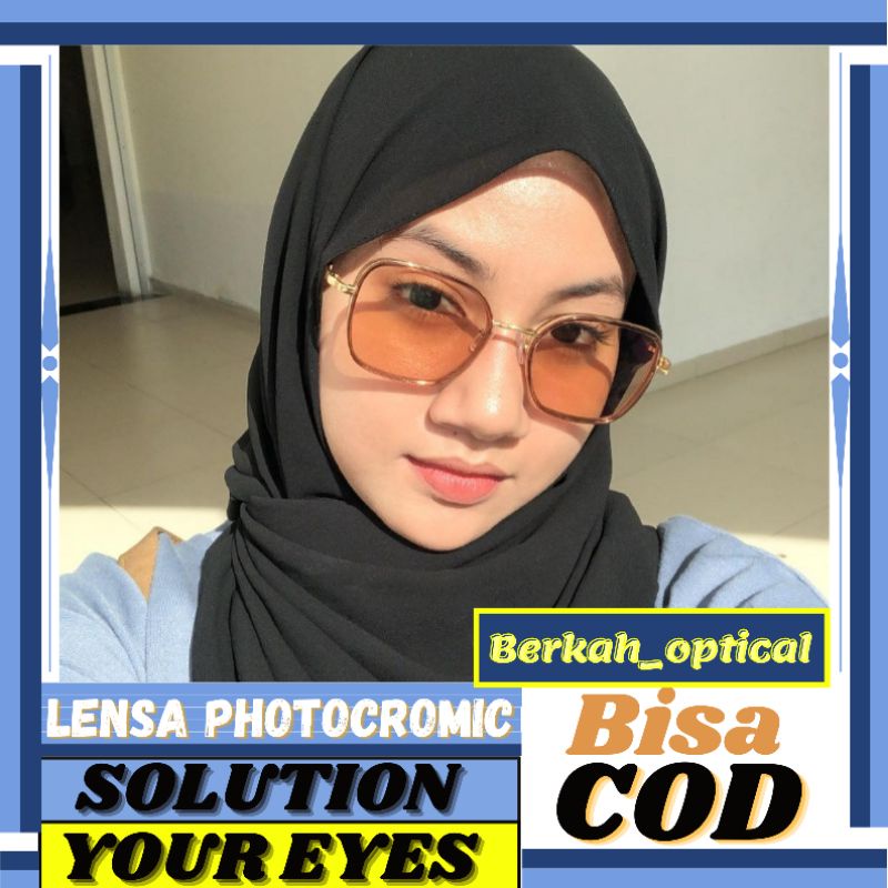 KACAMATA PHOTOCROMIC 2109 KACAMATA MINUS KACAMATA WANITA