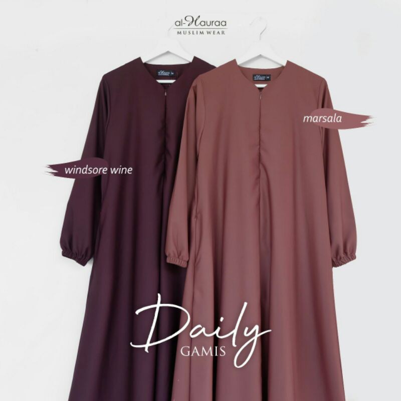 Gamis Daily Alhauraa