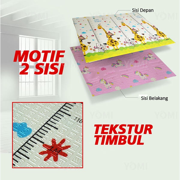 [COD] TIKER PLAYMATE 180X200 KARPET BAYI TIKER FOAM MATRAS ANAK TERMURAH