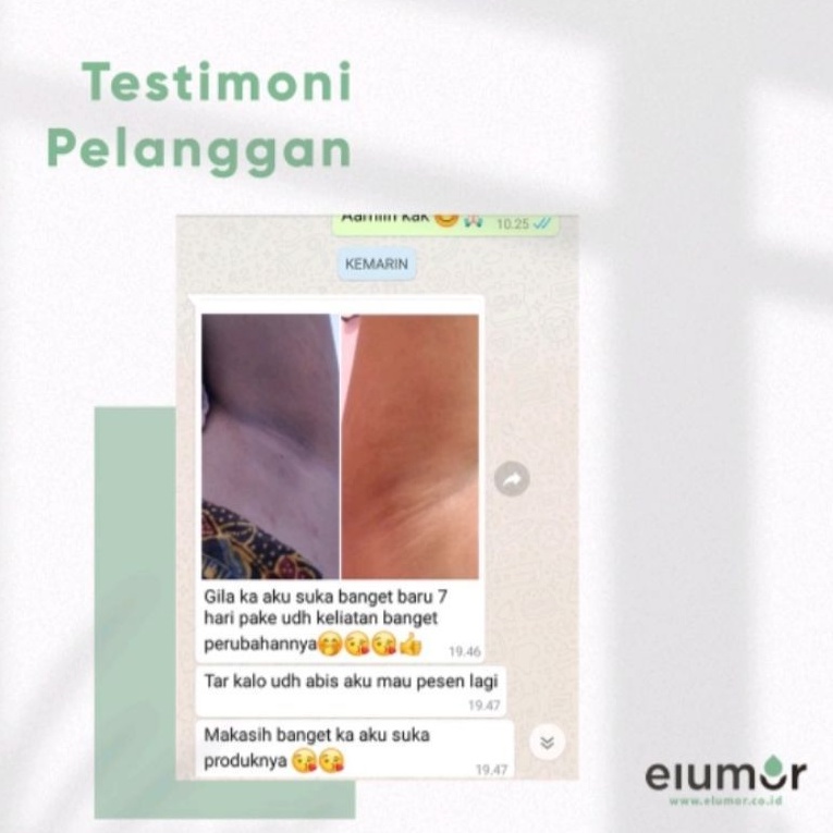 ELUMOR OXTER GEL NEW FORMULA KEMASAN BARU ISI LEBIH BANYAK