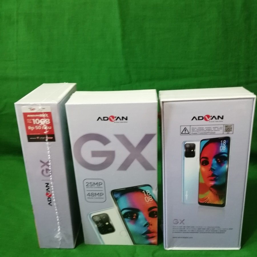 Advan GX 6/64 - Ram 6Gb Rom 64 GB - Baru - Garansi Resmi