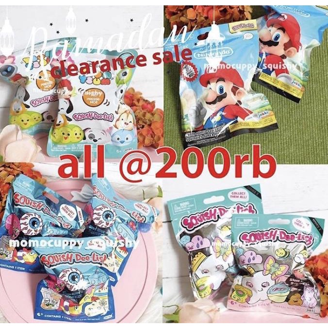 RAMADAN CLEARANCE SALE All squishy dee lish squishy ---Terbaru---