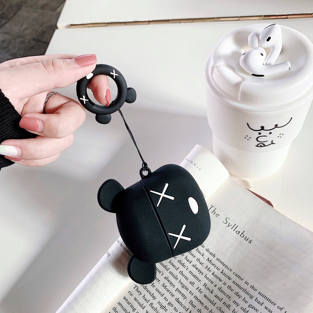 Lengan pelindung earphone pro4 Case Pro 4 Pro4 Mini 4 Kartun Silicone Pelindung Kasus Mini 4