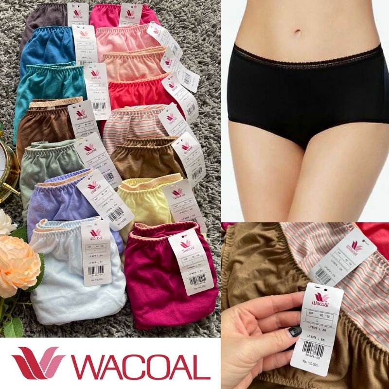 Wacoal Cotton Panties / Celana Dalam Wanita Branded