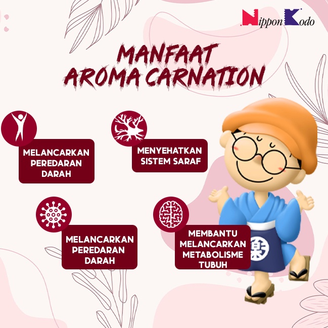 Dupa Hio Aromaterapi Jepang Wangi Carnation Nippon Kodo Ka-fuh Big Box