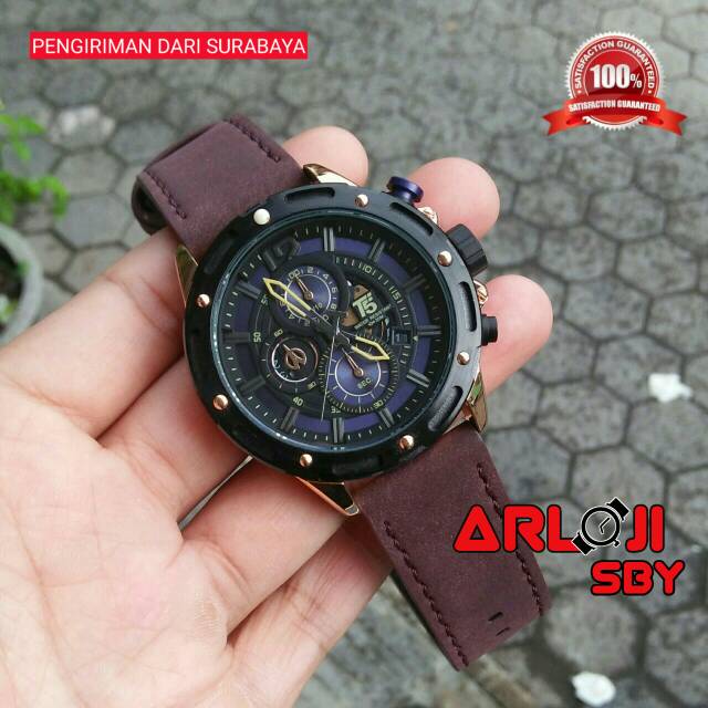 JAM TANGAN PRIA T5 H3639 CHRONO STOPWATCH ORIGINAL TAHAN AIR