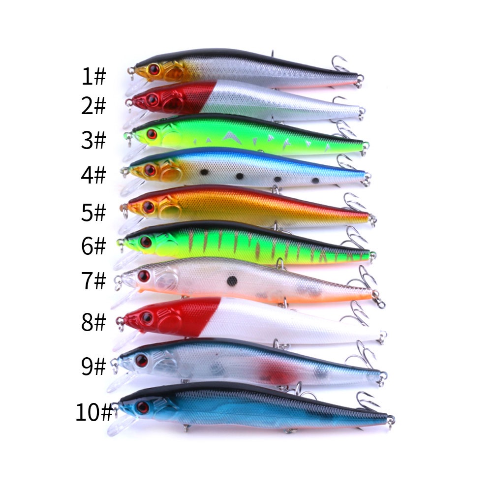 Hengjia 1pc Umpan Pancing Tiruan Bentuk Ikan Kecil 14cm / 23g Untuk Memancing Di Laut