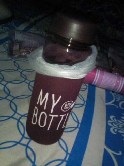 My Botol Pouch Busa Warna Bening My Bottle
