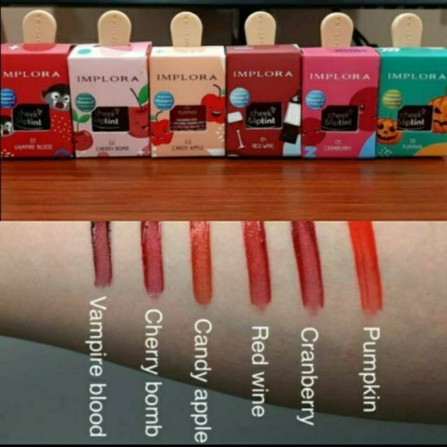 Implora Cheek &amp; Lip Tint Original BPOM