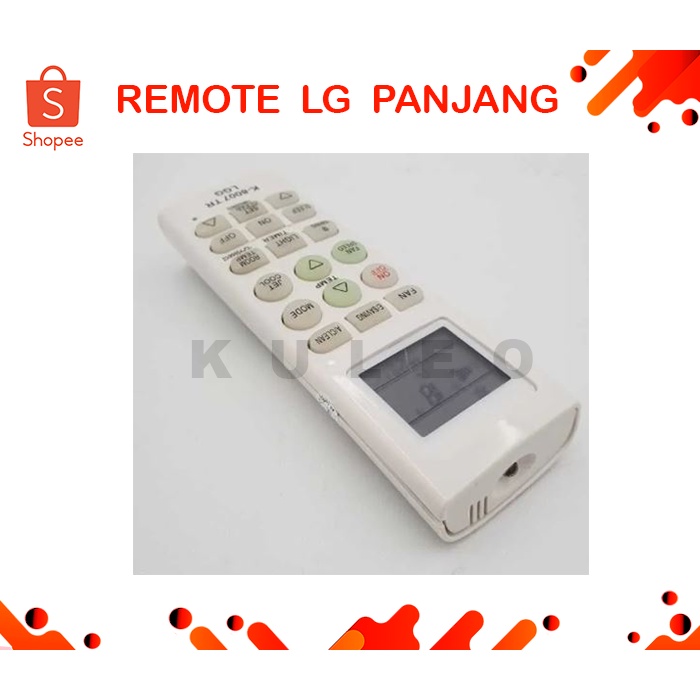 Remote AC LG Inventer Jet Cool Panjang - REMOTE AC LG INVERTER - LG-02