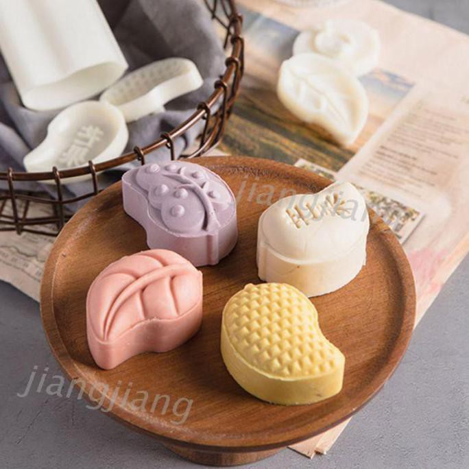 

Al713 2 J 50G Cetakan Kue Bulan Bentuk Tabung Dengan 4Pcs Stempel B 9Z8Jtggwjy