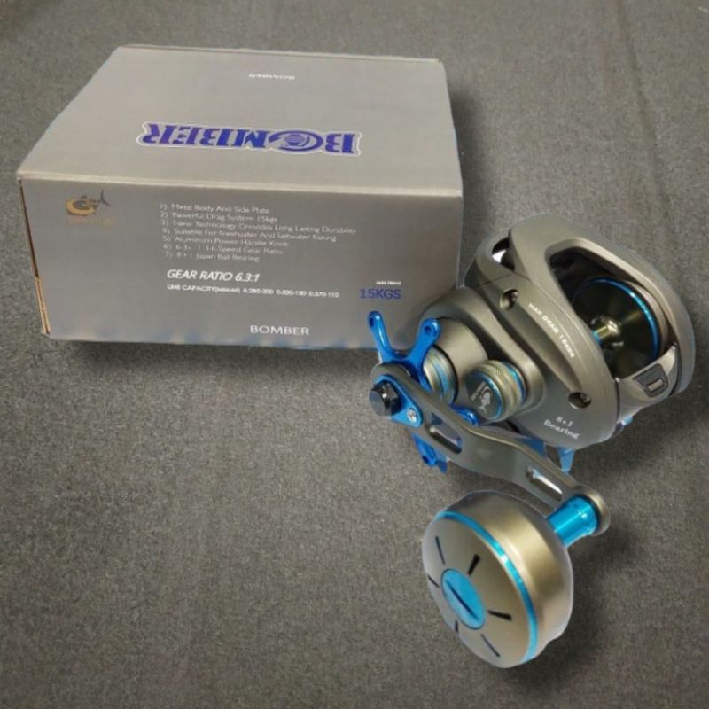 Reel G-Tech Bomber 301 Reel OH dan casting new 2022