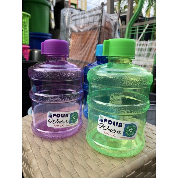 botol minum mini ukuran 750 cc model galon mini