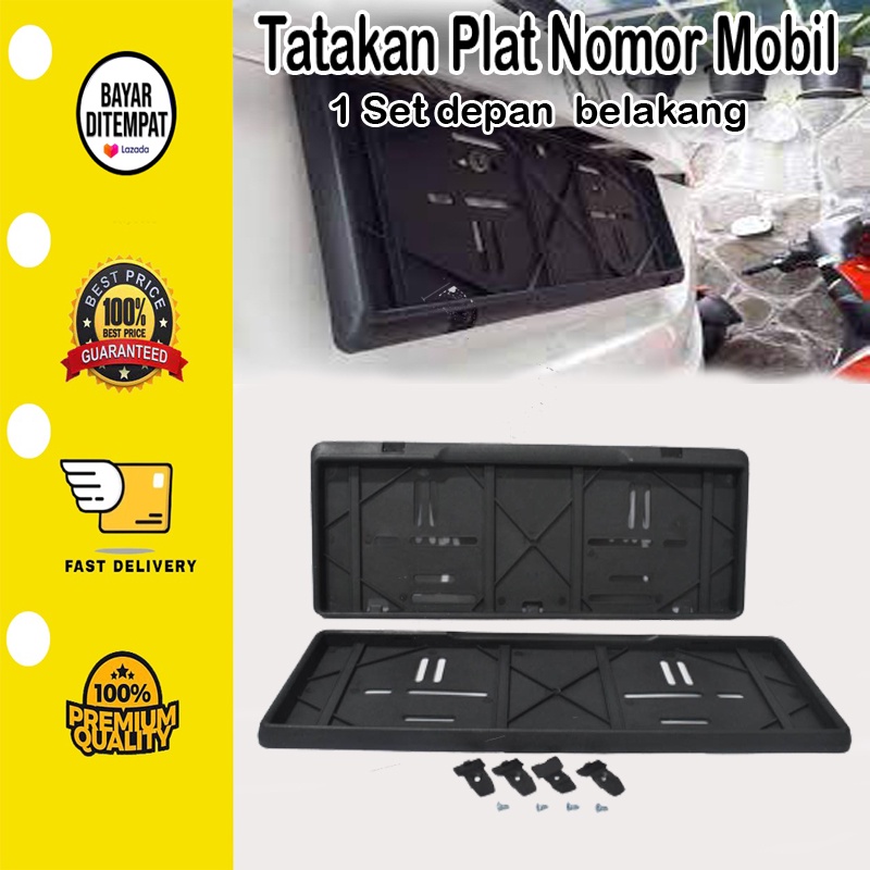 [BISA COD] Tatakan Plat Nomor Mobil Astra Frame Plat Nomor Tempat Dudukan Plat No Mobil Cover Plat Nomor