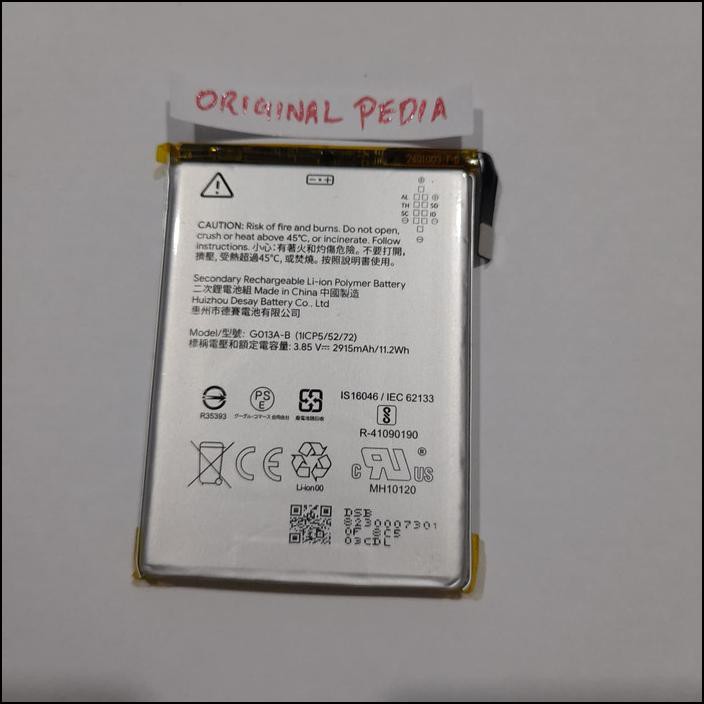 BATERAI ORIGINAL 100% GOOGLE PIXEL 3 G013A-B BATTERY ORI HP