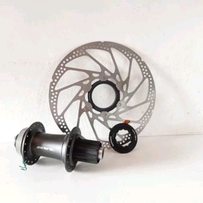 Freehub shimano saint M806 Japan Ta thru axle 12 x 150 mm down hill free ride lubang 32 h 32h hole freehub sepeda