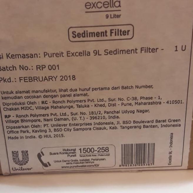 Modern.. PUREIT MICRO FIBER MESH EXCELLA 9 LITER original 100%