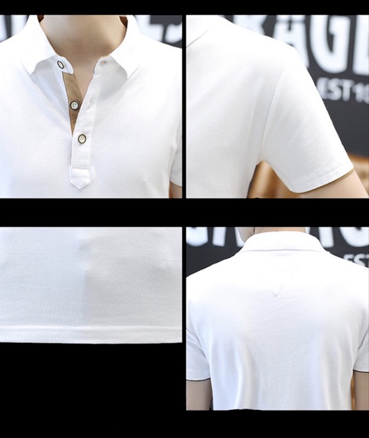 Kaos Polo T-shirt Pria 2BE Bahan Katun Korean Style