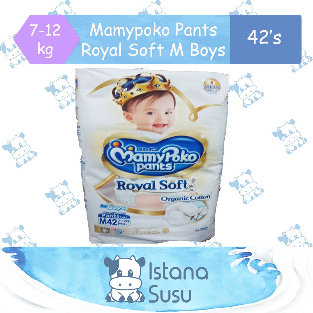 MamyPoko Pants Royal Soft / Extra Soft Ukuran Sedang