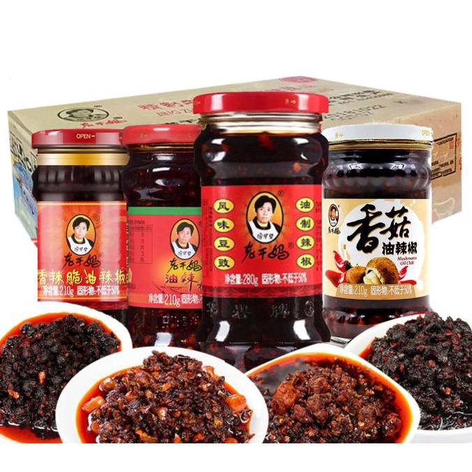 

Promo Awal tahun Lao Gan Ma Black Beans Chili Oil/Spicy Crispy/Minyak Cabe/Hot Chili Promo Awal tahun