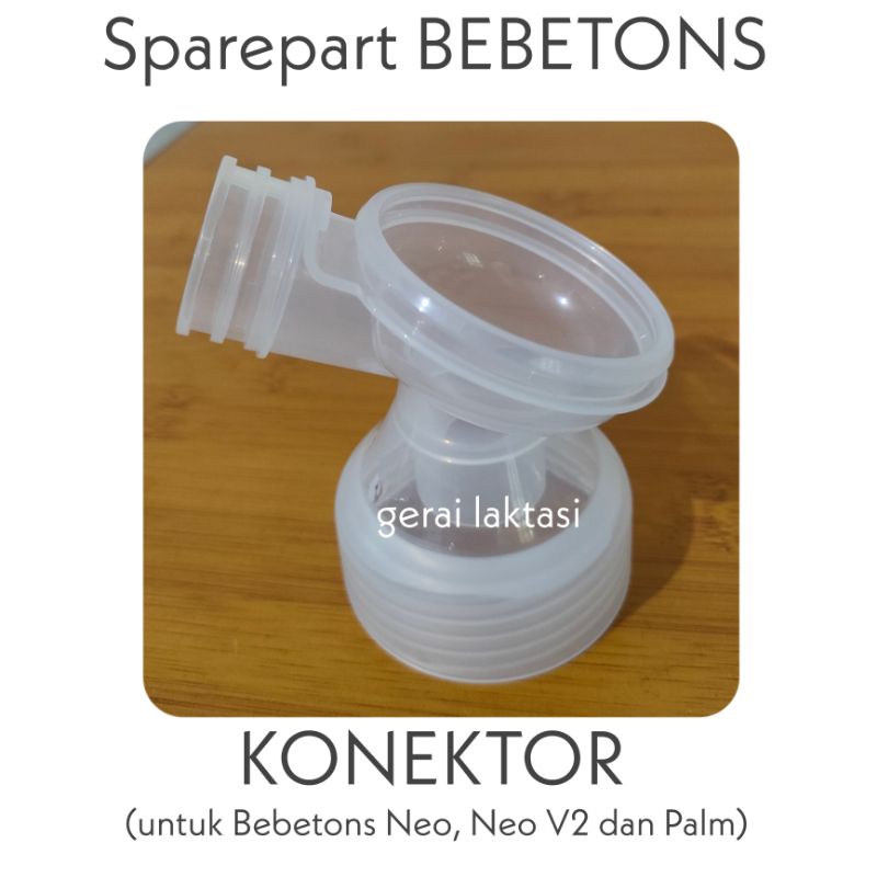 Konektor Pompa ASI Bebetons Neo Neo V2 dan Palm - Connector Bebetons