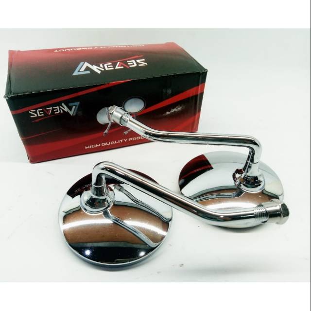 SPION RETRO BULAT CROME GOLD HONDA