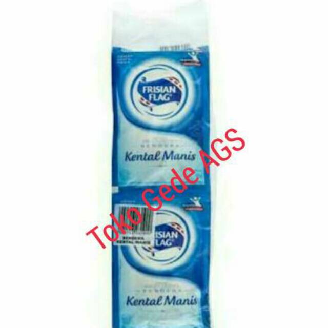 

Susu Kental Manis Frisian Flag Sachet Putih atau Cokelat 1 renceng isi 6 pcs