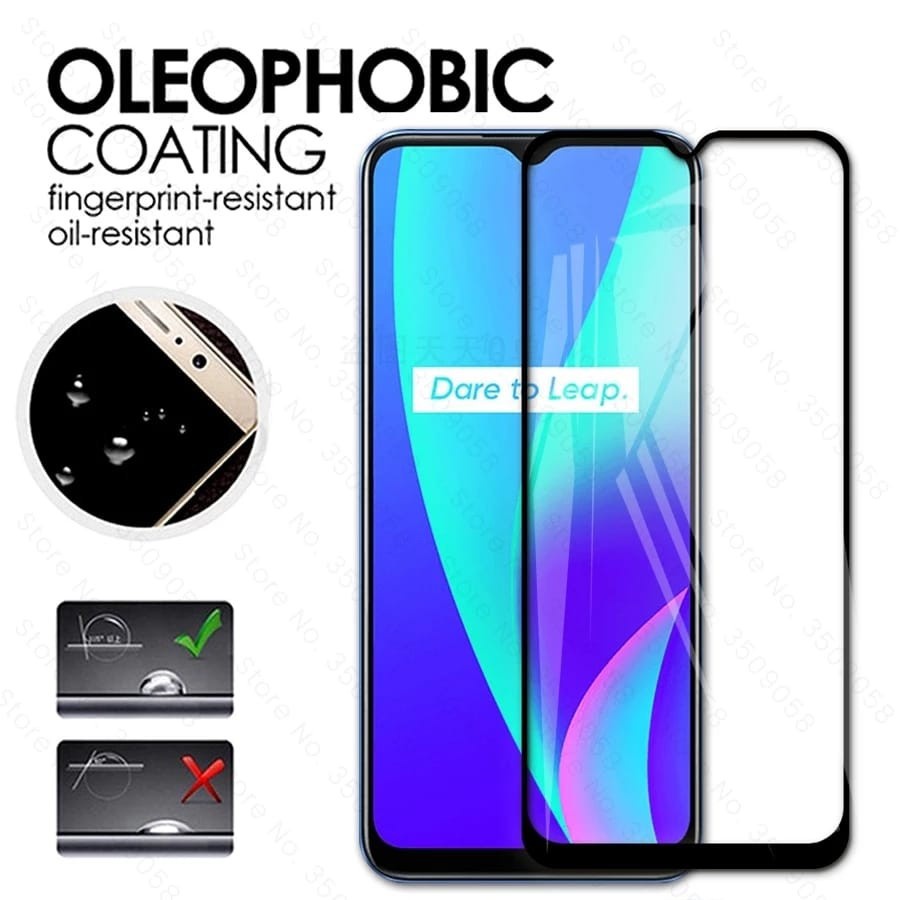 Tempered Glass Vivo Y 93 / Y92 / Y91 Full Sceen Protector Layar Vivo y93/Y92/Y91