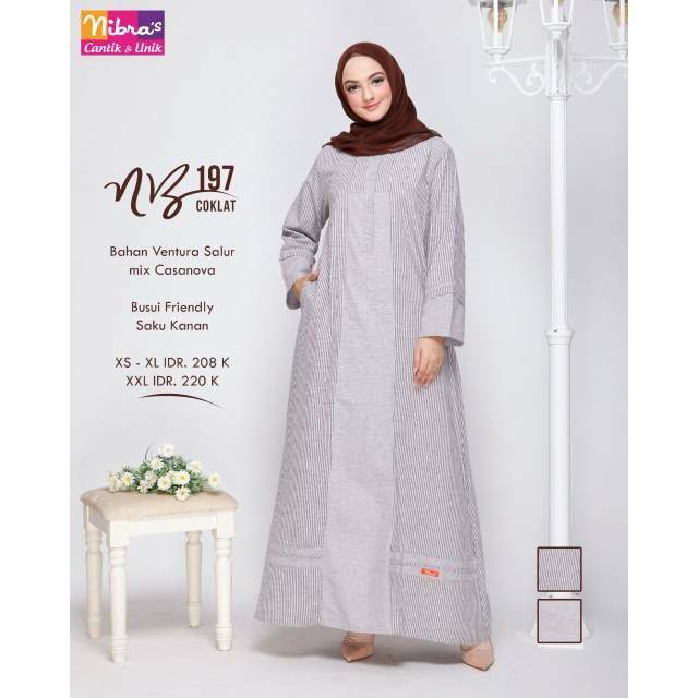 Gamis nibras NB 197