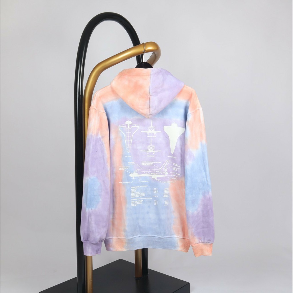 JAKET SWEATER HOODIE NASA TIE DYE HnM UNISEX PREMIUM QUALITY