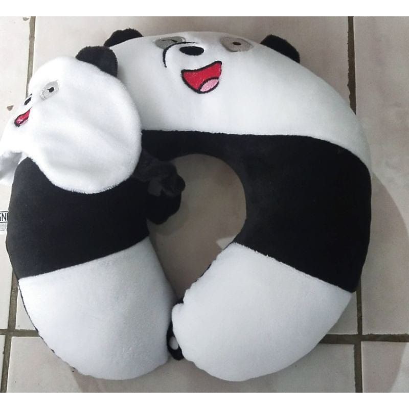 Bantal Leher we Bear Free Tutup mata