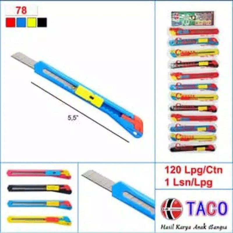 

Cutter TACO Kecil 78 Butek