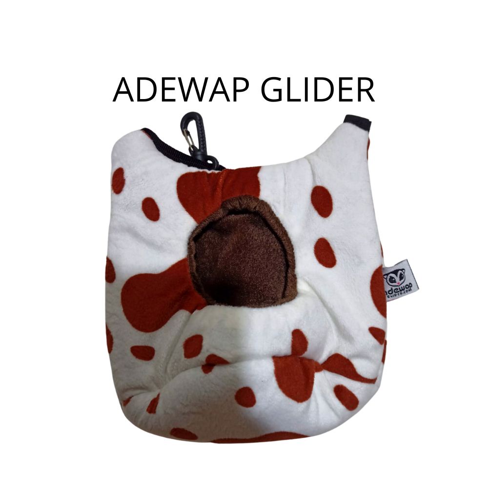 ADEWAP GLIDER Sleeping Pouch Cat Tempat Tidur Sugar Glider Bentuk Kucing