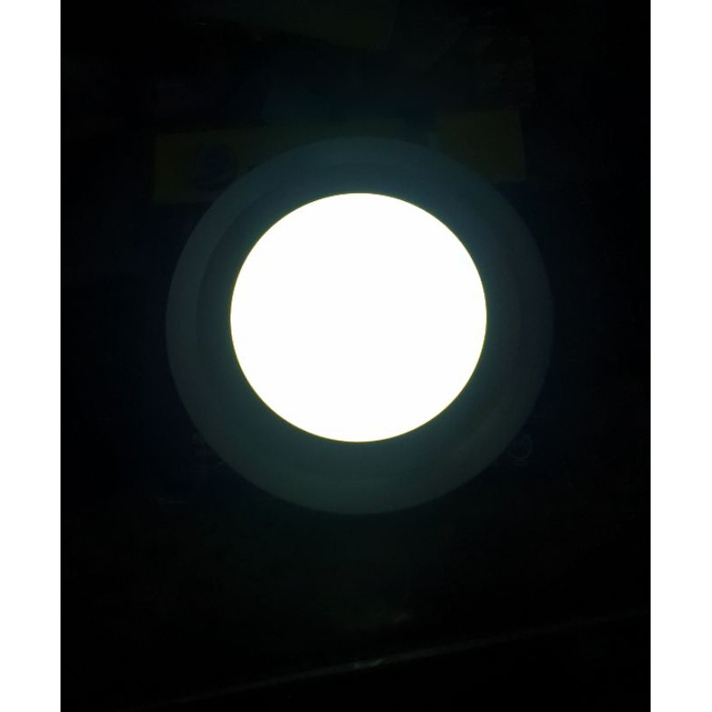 Lampu Downlight Led panel inbow 12+4w. 2 warna tanam plavon kotak dan bulat