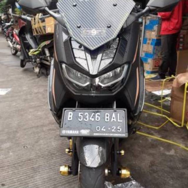 COVER TUTUP DASI DEPAN NEW NMAX 2020 CARBON