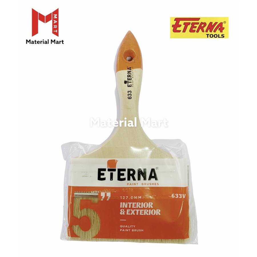 Kuas Cat Eterna 633 5” | Kuas Eterna 5 inch | Kuas Tembok | Kuas 633 | Material Mart