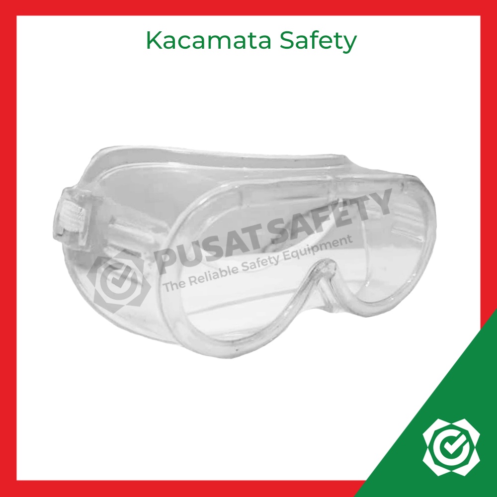 Kacamata Safety Goggle Neon