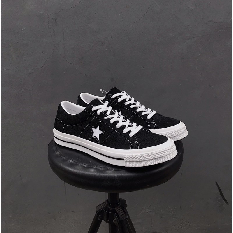 Converse One Star Ox Black White