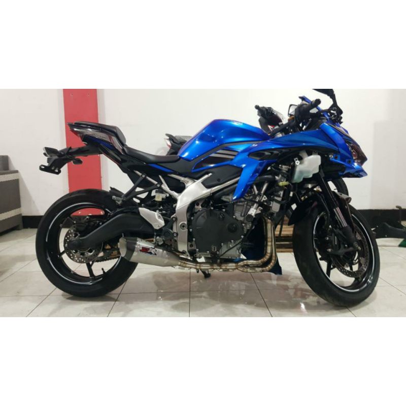 knalpot GJR fullsistem motor Zx25 R 4silinder